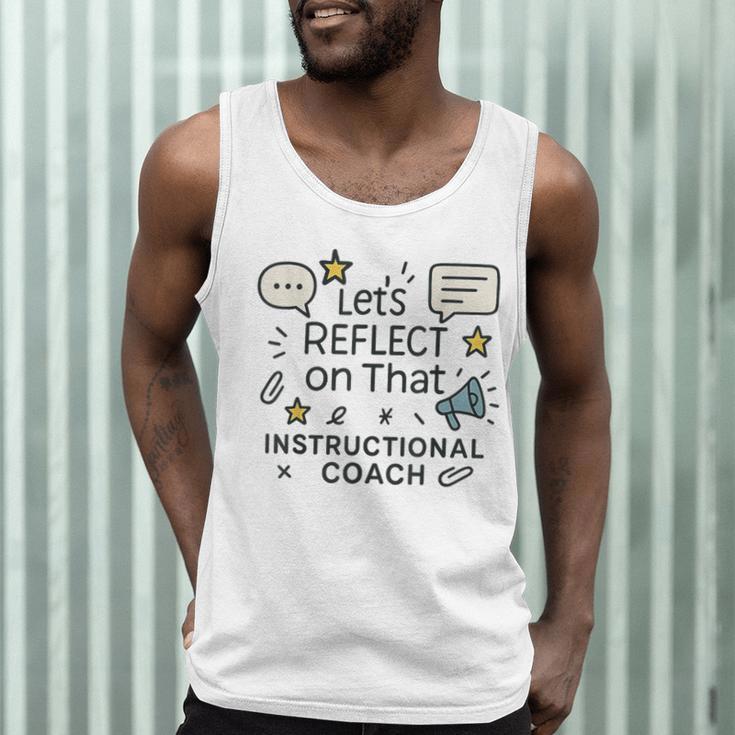 Instructional Coach Reflect Support Teachers Student Success Men Tank Top, novelty gifts, funny gifts
