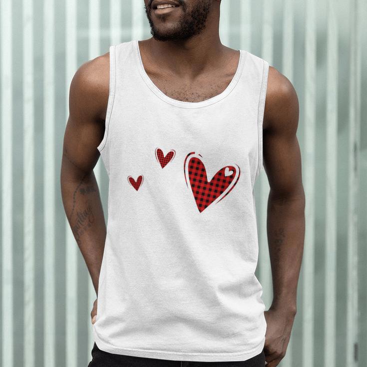 Kindergarten Has My Heart Buffalo Print Teacher Valentine Men Tank Top, novelty gifts, funny gifts
