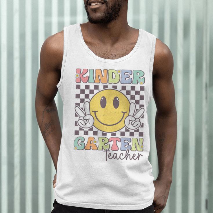 Kindergarten Teacher Team Hippie Smile Face Back To School Men Tank Top, novelty gifts, funny gifts