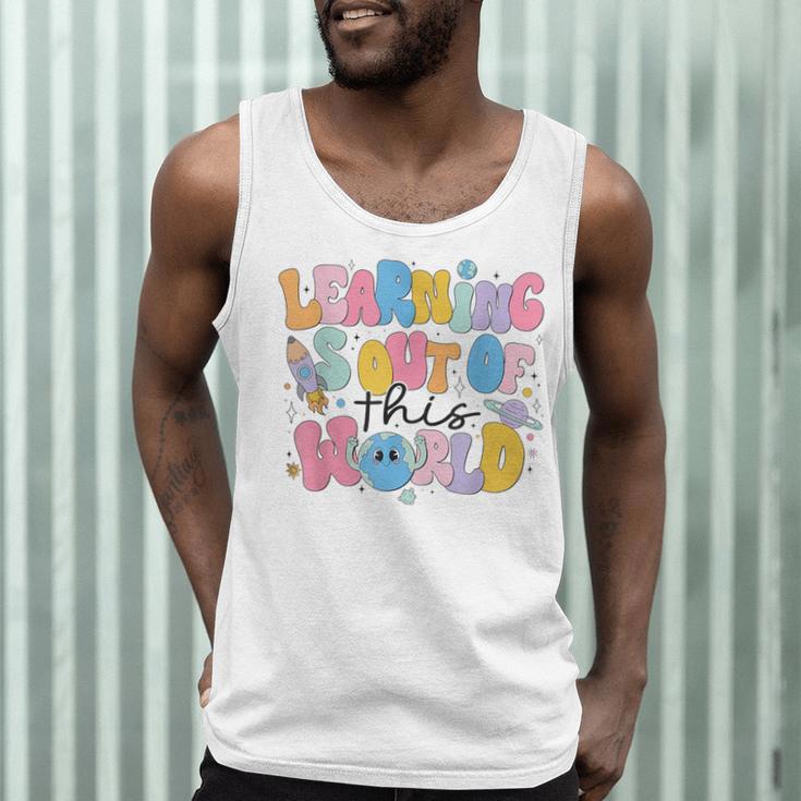 Learning Is Out Of This World Solar System Science Teacher Men Tank Top, novelty gifts, funny gifts Learning Is Out Of This World Solar System Science Teacher Men Tank Top, novelty gifts, funny gifts