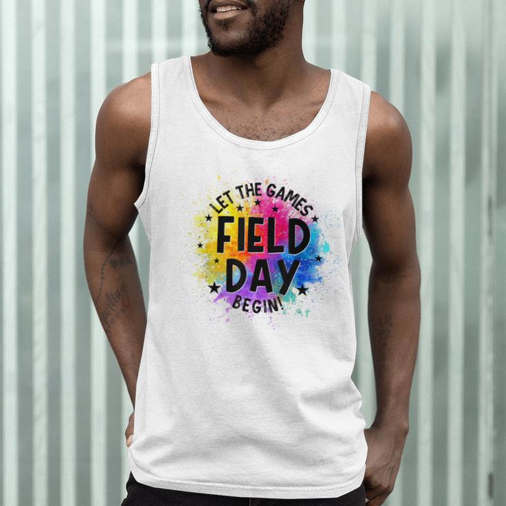 Let The Games Begin Field Day Fun Day Teachers Boys Girls Men Tank Top, novelty gifts, funny gifts