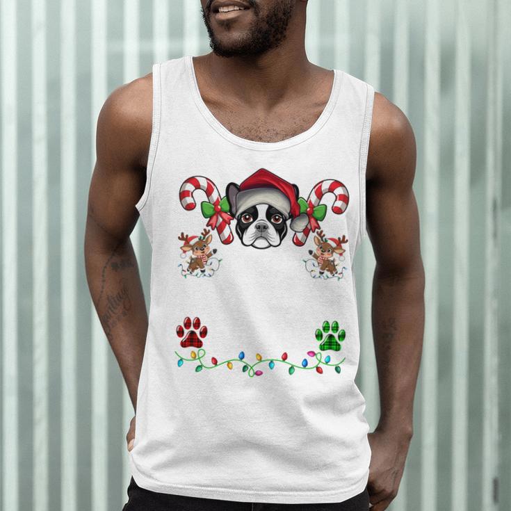 Most Likely Decorate Her Boston Terrier Dog Ugly Christmas Men Tank Top, novelty gifts, funny gifts