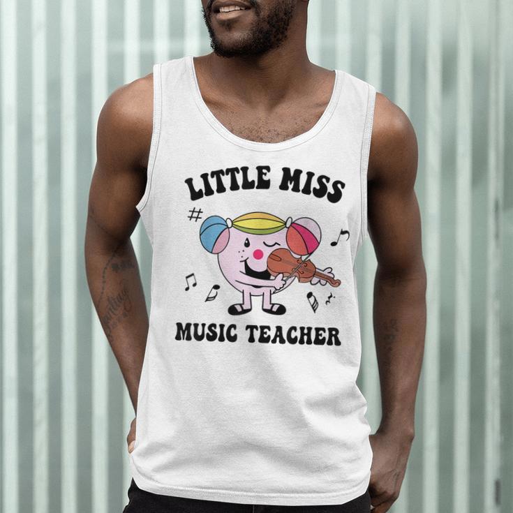Little Miss Music Teacher Music Teacher Team Men Tank Top, novelty gifts, funny gifts