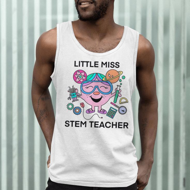 Little Miss Stem Teacher Men Tank Top, novelty gifts, funny gifts