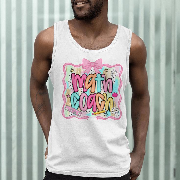 Math Coach Back To School Math Teacher Men Tank Top, novelty gifts, funny gifts