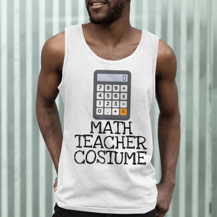 Math Teacher Costume Tshirt Halloween High School Calculator Men Tank Top, novelty gifts, funny gifts Math Teacher Costume Tshirt Halloween High School Calculator Men Tank Top, novelty gifts, funny gifts