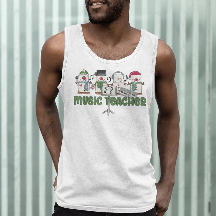 Music Teacher Christmas Holiday Wnter Music Instructor Men Tank Top, novelty gifts, funny gifts Music Teacher Christmas Holiday Wnter Music Instructor Men Tank Top, novelty gifts, funny gifts
