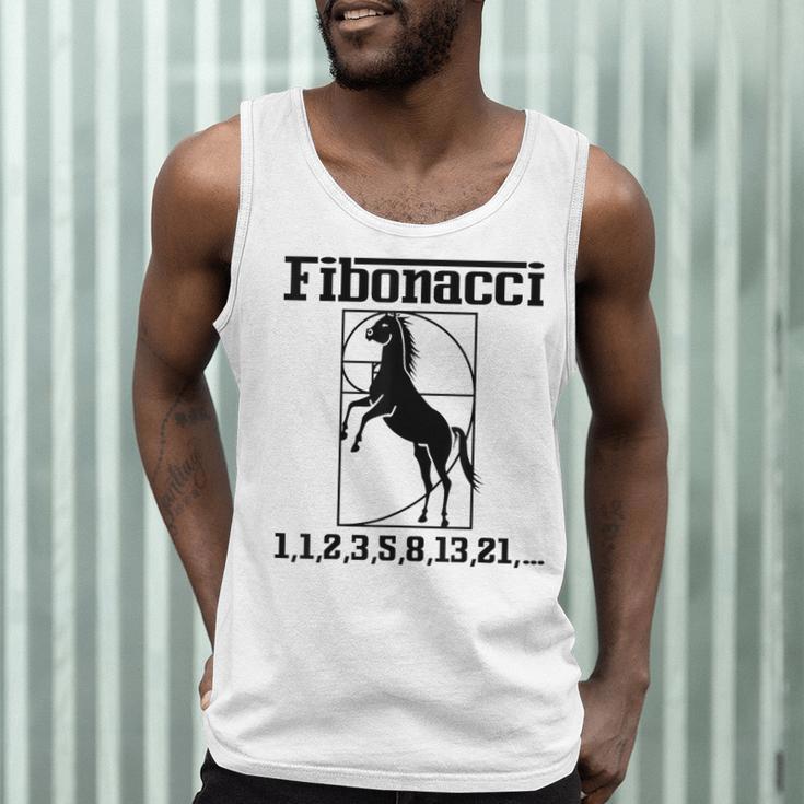 Nerdy Fibonacci Racing Car Horse Math Teacher Men Women Girls Kids Men Tank Top, novelty gifts, funny gifts