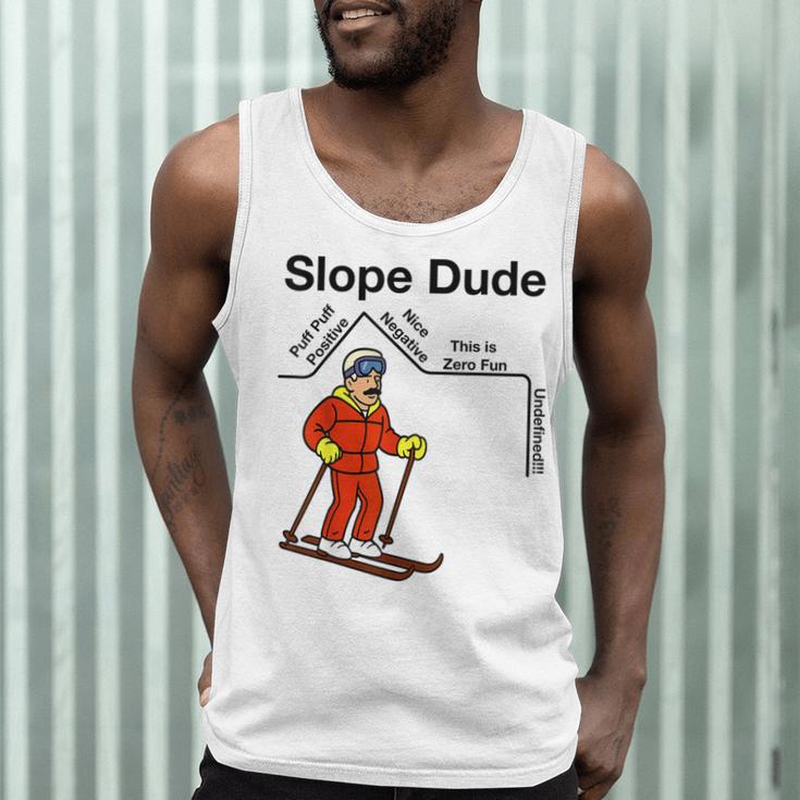 Nerdy Slope Dude Geometry Algebra Math Teacher Men Tank Top, novelty gifts, funny gifts