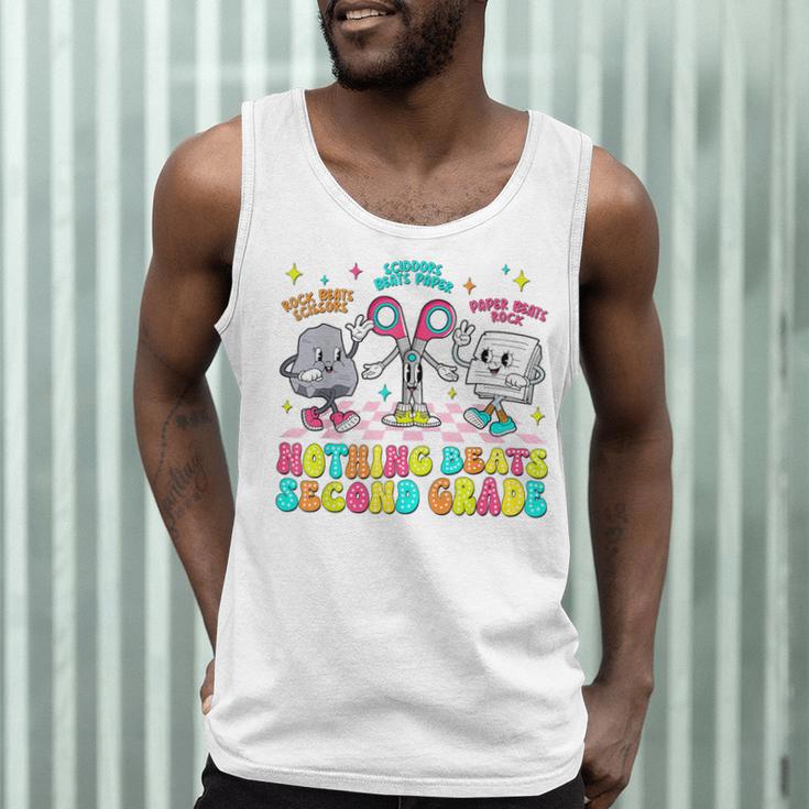 Nothing Beats 2nd Second Grade Back To School Teacher Kids Men Tank Top, novelty gifts, funny gifts Nothing Beats 2nd Second Grade Back To School Teacher Kids Men Tank Top, novelty gifts, funny gifts