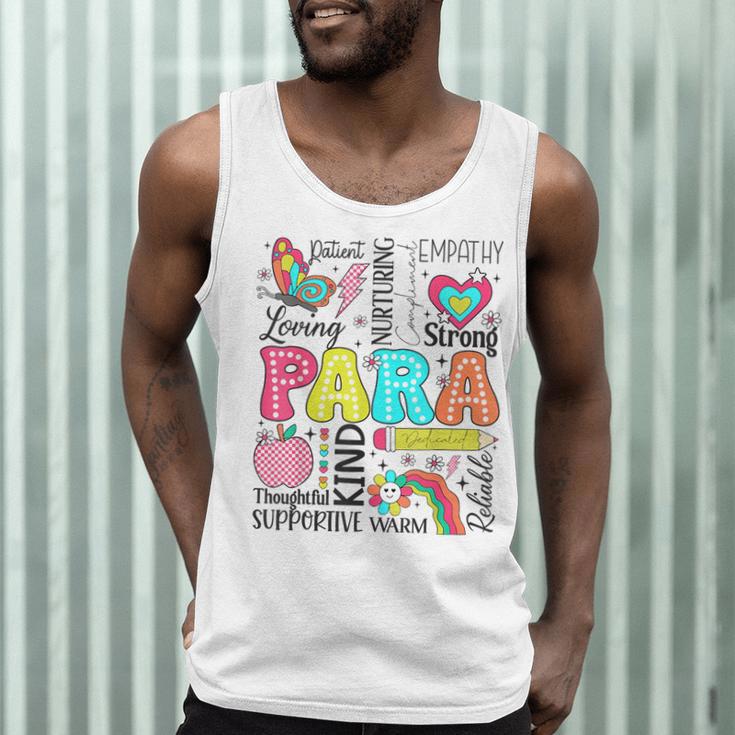 Para Paraprofessional Paraeducator Teacher Back To School Men Tank Top, novelty gifts, funny gifts Para Paraprofessional Paraeducator Teacher Back To School Men Tank Top, novelty gifts, funny gifts