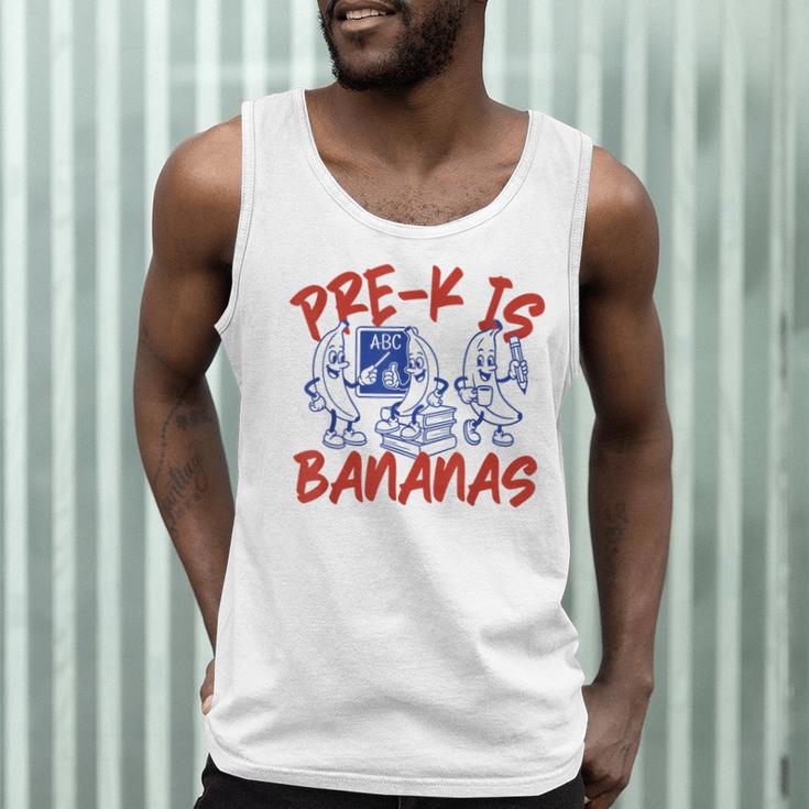 Pre-K Is Bananas Teacher Back To School Chaos Coordinator Men Tank Top, novelty gifts, funny gifts