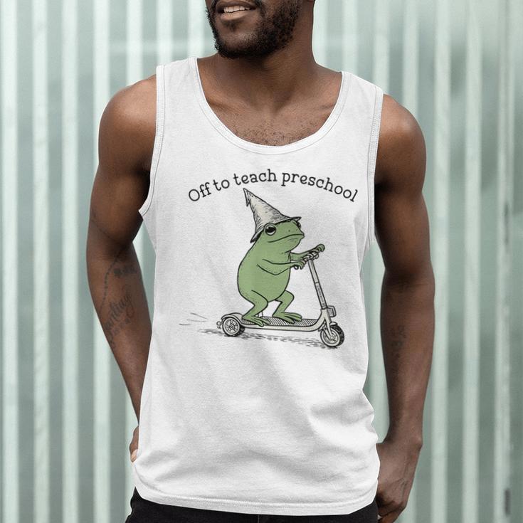 Pre K Grade Teacher Frog Back To School Preschool Men Tank Top, novelty gifts, funny gifts Pre K Grade Teacher Frog Back To School Preschool Men Tank Top, novelty gifts, funny gifts