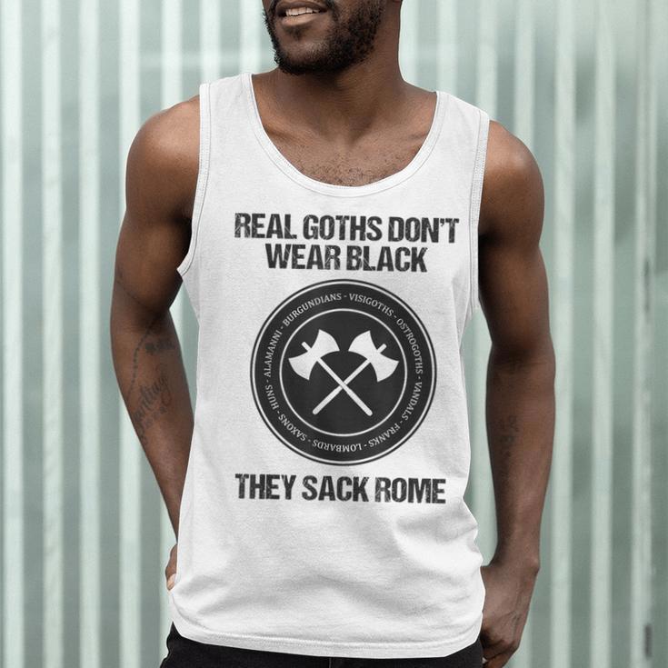 Real Goths Sack Rome History Teacher Men Tank Top, novelty gifts, funny gifts