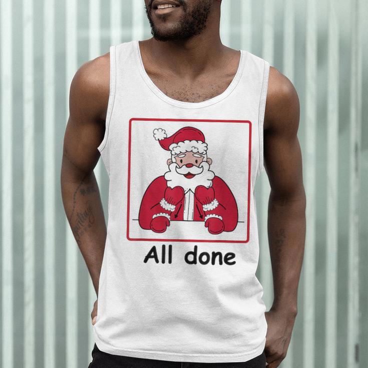 Retro All Done Christmas Special Ed Teacher Team Santa Women Men Tank Top, novelty gifts, funny gifts Retro All Done Christmas Special Ed Teacher Team Santa Women Men Tank Top, novelty gifts, funny gifts