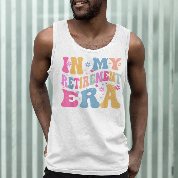 Retro Groovy Retirement Era Retired Teacher Men Tank Top, novelty gifts, funny gifts