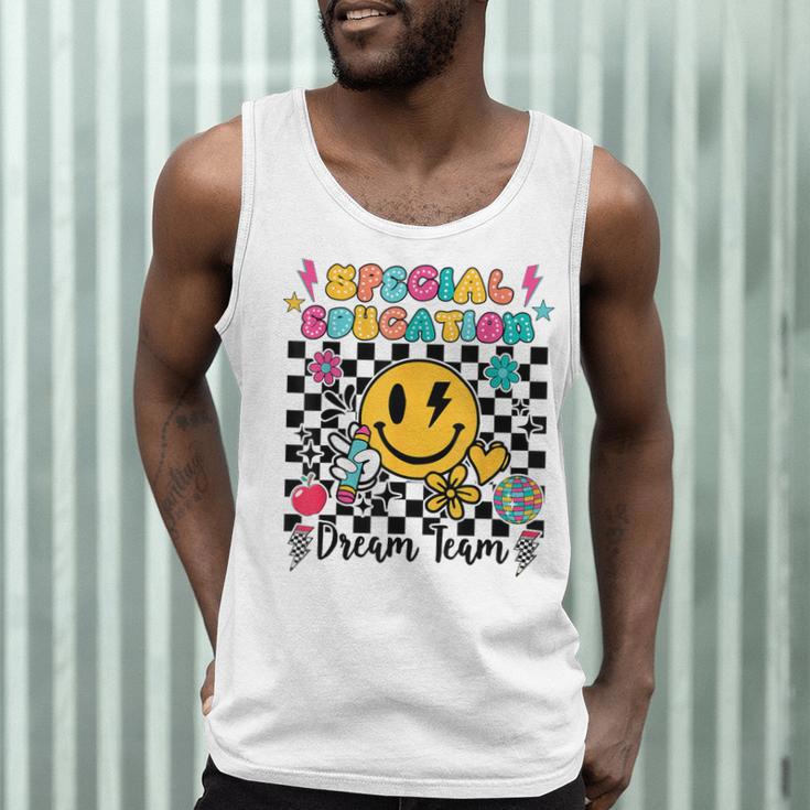 Retro Special Education Squad Groovy Dream Team Teacher Men Tank Top, novelty gifts, funny gifts Retro Special Education Squad Groovy Dream Team Teacher Men Tank Top, novelty gifts, funny gifts