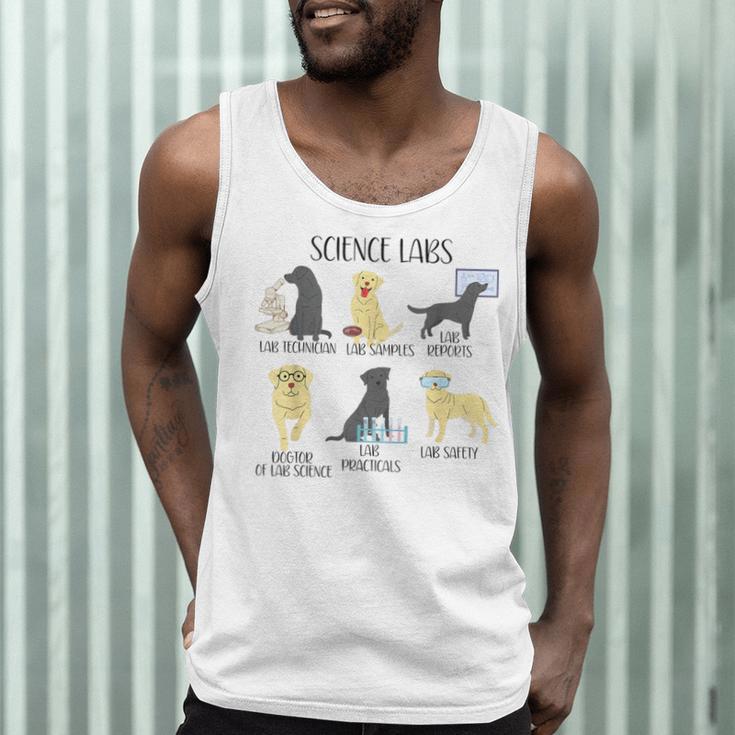 Science Labs Dogs Labrador Retriever Science Teacher Men Tank Top, novelty gifts, funny gifts