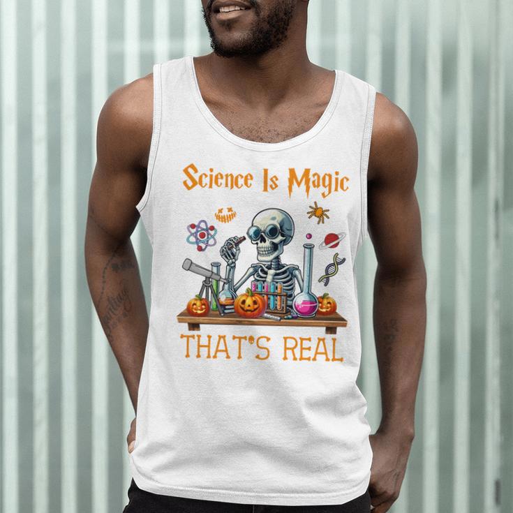 Science Is Magic Halloween Skeleton Students Teacher Men Tank Top, novelty gifts, funny gifts Science Is Magic Halloween Skeleton Students Teacher Men Tank Top, novelty gifts, funny gifts