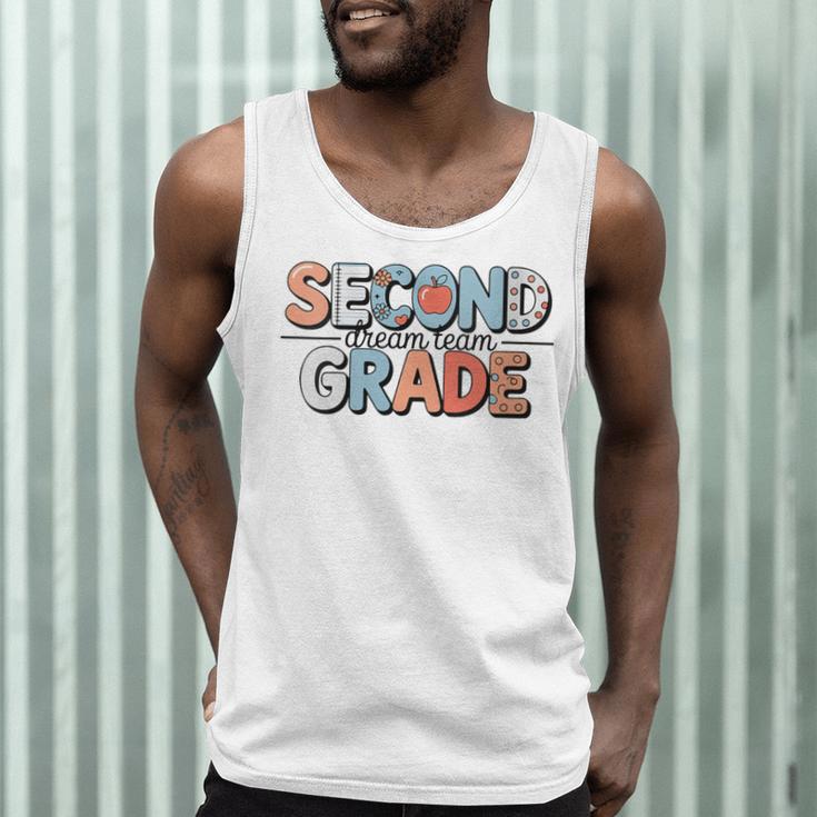Second Grade Dream Team Back To School 2nd Grade Teacher Men Tank Top, novelty gifts, funny gifts Second Grade Dream Team Back To School 2nd Grade Teacher Men Tank Top, novelty gifts, funny gifts
