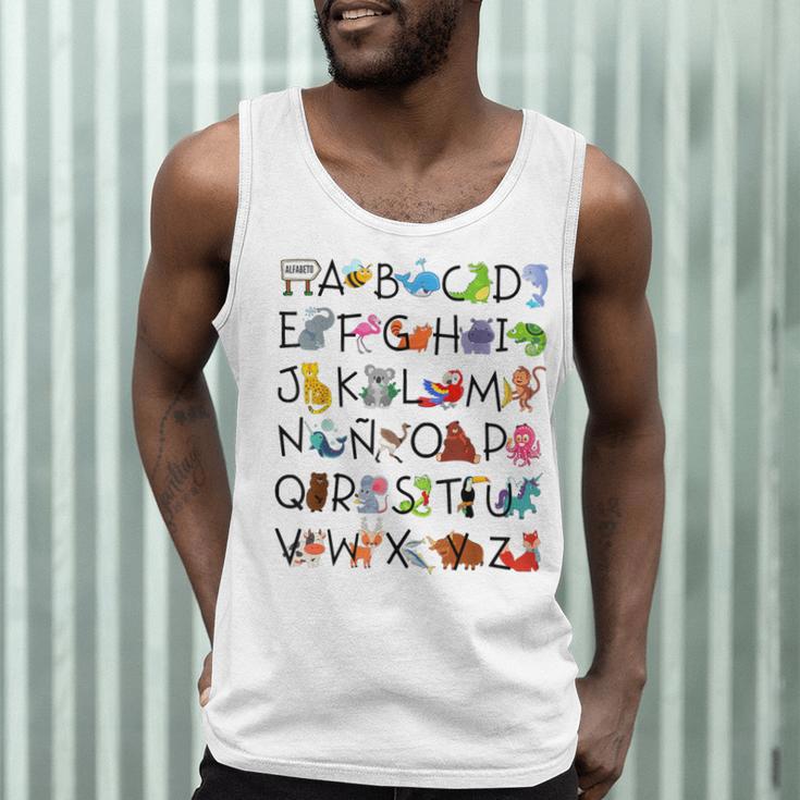 SPANISH ALPHABET MAESTRA SPANISH TEACHER Men Tank Top, novelty gifts, funny gifts SPANISH ALPHABET MAESTRA SPANISH TEACHER Men Tank Top, novelty gifts, funny gifts