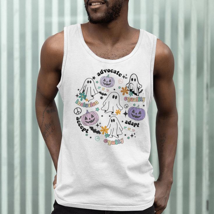 Special Education Teacher Halloween Pumpkin Ghost Inclusion Men Tank Top, novelty gifts, funny gifts Special Education Teacher Halloween Pumpkin Ghost Inclusion Men Tank Top, novelty gifts, funny gifts