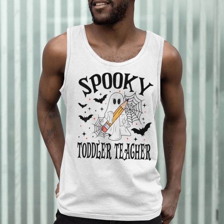 Spooky Toddler Teacher Halloween School Men Tank Top, novelty gifts, funny gifts Spooky Toddler Teacher Halloween School Men Tank Top, novelty gifts, funny gifts