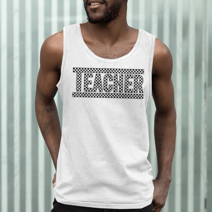 Teacher Checkered Racing Teacher Appreciation Men Women Men Tank Top, novelty gifts, funny gifts Teacher Checkered Racing Teacher Appreciation Men Women Men Tank Top, novelty gifts, funny gifts