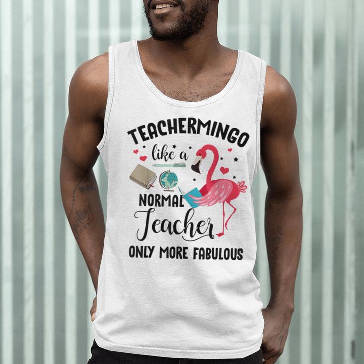 Teachermingo Like A Normal Teacher Only More Fabulous Men Tank Top, novelty gifts, funny gifts