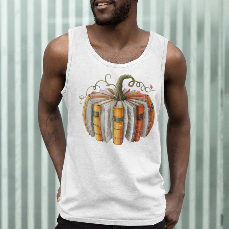 Teachers Students Fall Book Pumpkin Fall Librarians Bookworm Men Tank Top, novelty gifts, funny gifts Teachers Students Fall Book Pumpkin Fall Librarians Bookworm Men Tank Top, novelty gifts, funny gifts