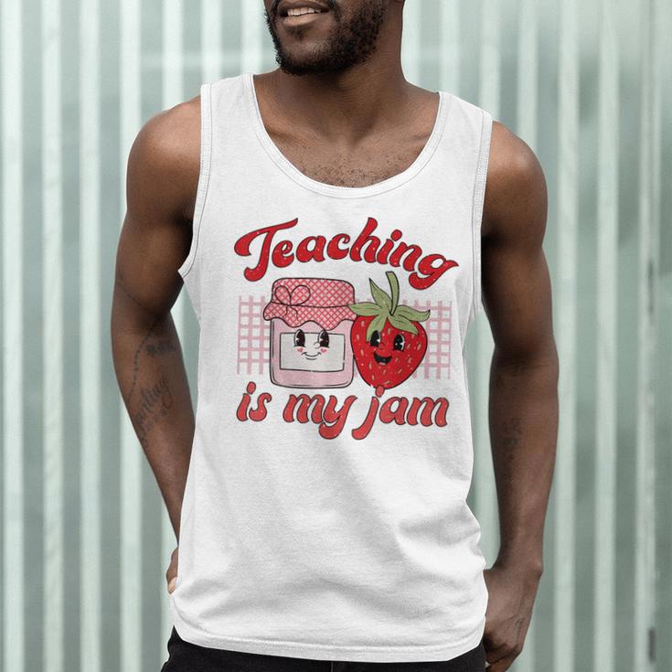 Teaching Is My Jam Cute Strawberry For Women Teachers Men Tank Top, novelty gifts, funny gifts Teaching Is My Jam Cute Strawberry For Women Teachers Men Tank Top, novelty gifts, funny gifts