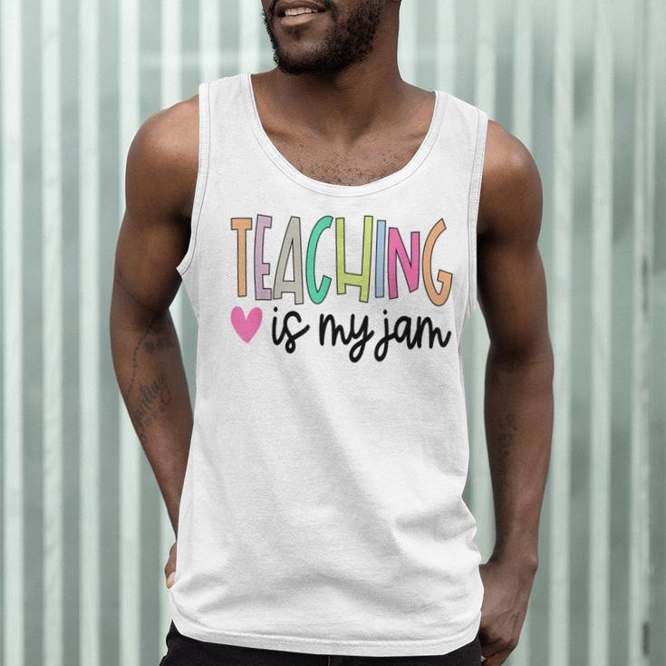 Teaching Is My Jam For Women Teacher Cute Teachers Outfit Men Tank Top, novelty gifts, funny gifts Teaching Is My Jam For Women Teacher Cute Teachers Outfit Men Tank Top, novelty gifts, funny gifts