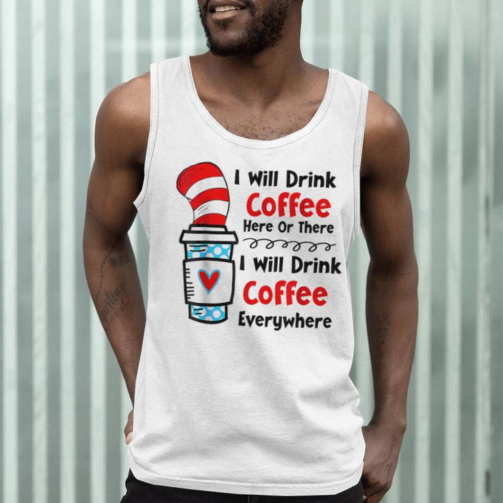 Teaching I Will Drink Coffee Here Or There Teacher Men Tank Top, novelty gifts, funny gifts Teaching I Will Drink Coffee Here Or There Teacher Men Tank Top, novelty gifts, funny gifts