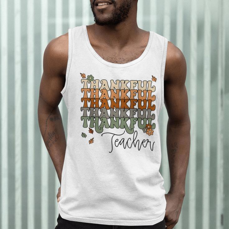 Thankful Teacher Thanksgiving Fall Pumpkin Turkey Men Tank Top, novelty gifts, funny gifts Thankful Teacher Thanksgiving Fall Pumpkin Turkey Men Tank Top, novelty gifts, funny gifts