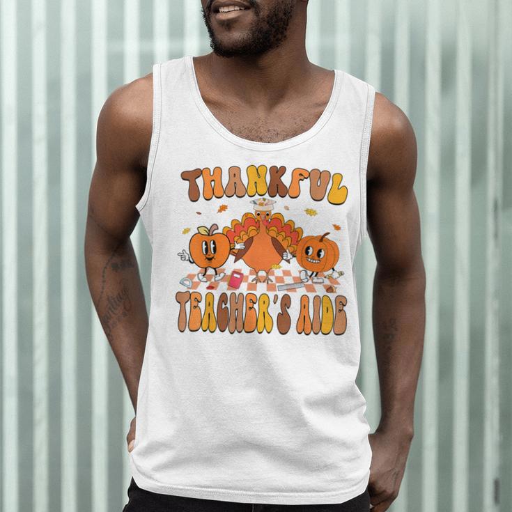 Thankful Teacher's Aide Thanksgiving Autumn Fall Women Men Men Tank Top, novelty gifts, funny gifts Thankful Teacher's Aide Thanksgiving Autumn Fall Women Men Men Tank Top, novelty gifts, funny gifts