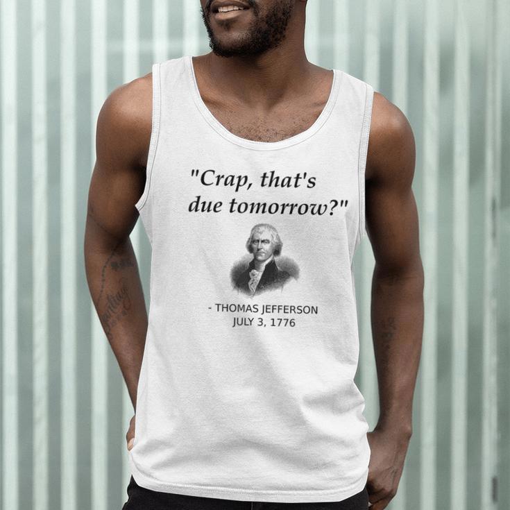 Thomas Jefferson USA History Teacher Student Men Tank Top, novelty gifts, funny gifts