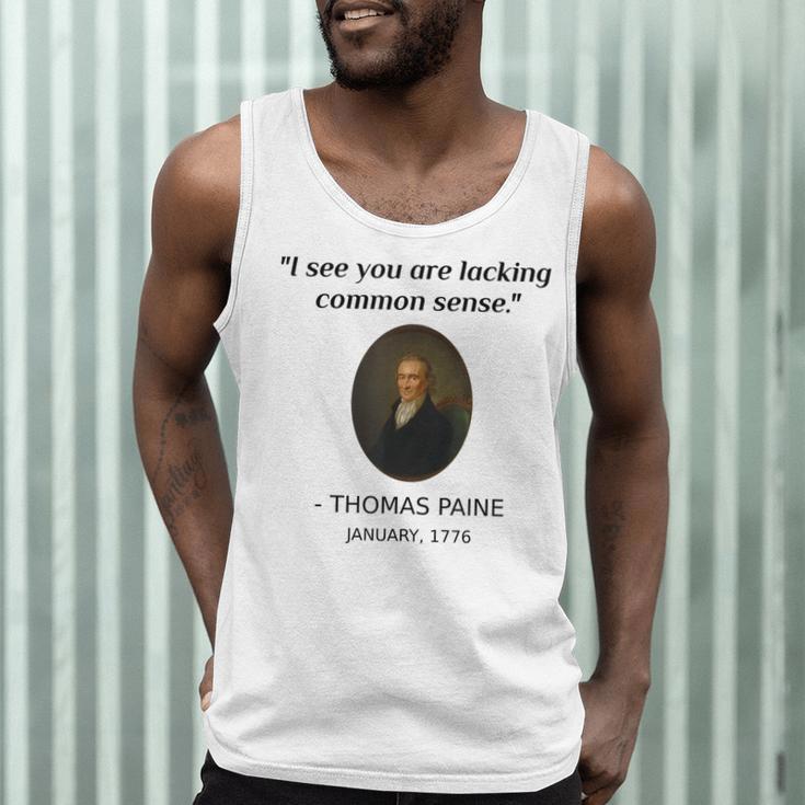 Thomas Paine Common Sense USA History Teacher Student Men Tank Top, novelty gifts, funny gifts Thomas Paine Common Sense USA History Teacher Student Men Tank Top, novelty gifts, funny gifts