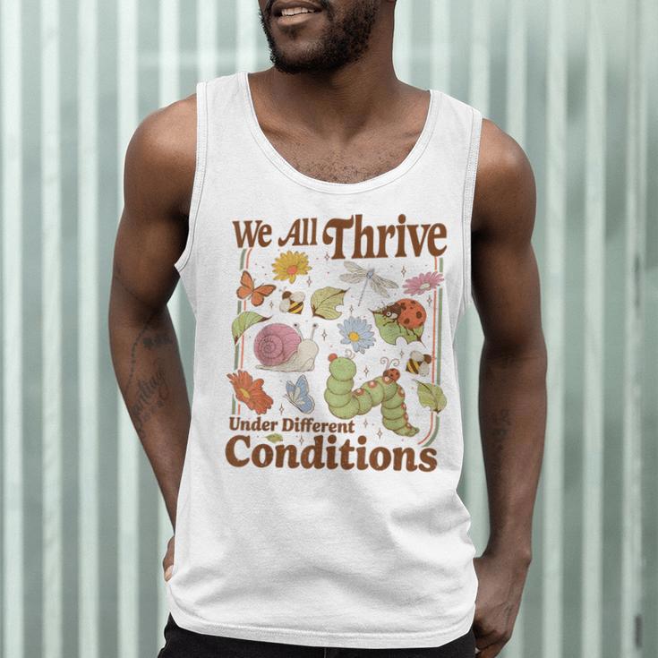 We All Thrive Under Different Conditions SPED Teacher Men Tank Top, novelty gifts, funny gifts We All Thrive Under Different Conditions SPED Teacher Men Tank Top, novelty gifts, funny gifts