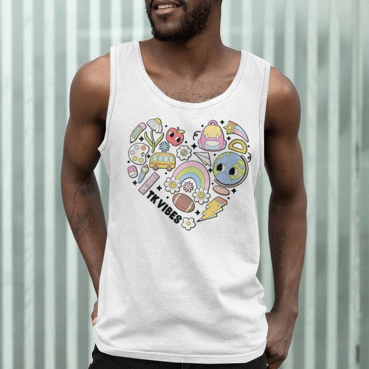 TK Vibes Back To School TK Kid Girl TK Team TK Teacher Women Men Tank Top, novelty gifts, funny gifts