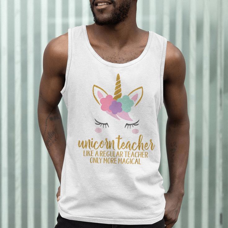 Unicorn Teacher Shirt For Women School Teacher Men Tank Top, novelty gifts, funny gifts