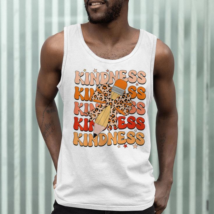 Unity Day Orange Kindness Teacher Bow Anti Bullying Be Kind Men Tank Top, novelty gifts, funny gifts