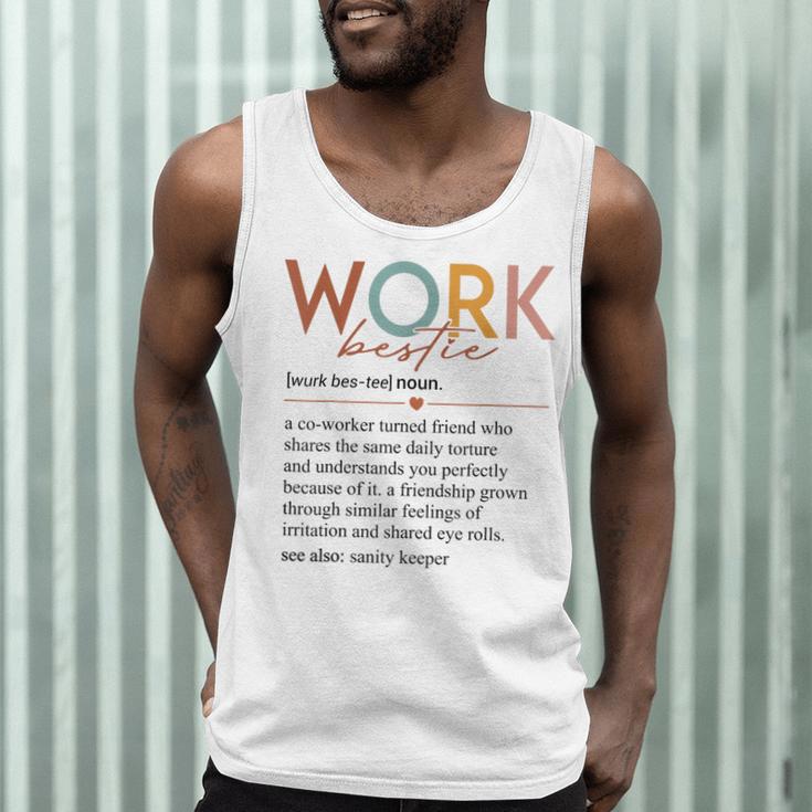 Vintage Work Bestie Definition Teachers Nurses Boss Women Men Tank Top, novelty gifts, funny gifts Vintage Work Bestie Definition Teachers Nurses Boss Women Men Tank Top, novelty gifts, funny gifts