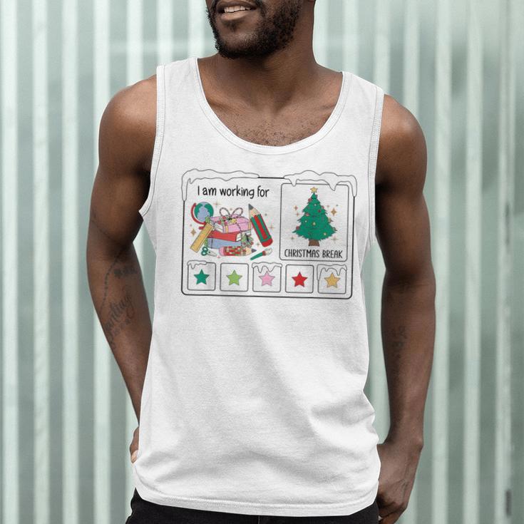 I Am Working For Christmas Break Special Education Teacher Men Tank Top, novelty gifts, funny gifts