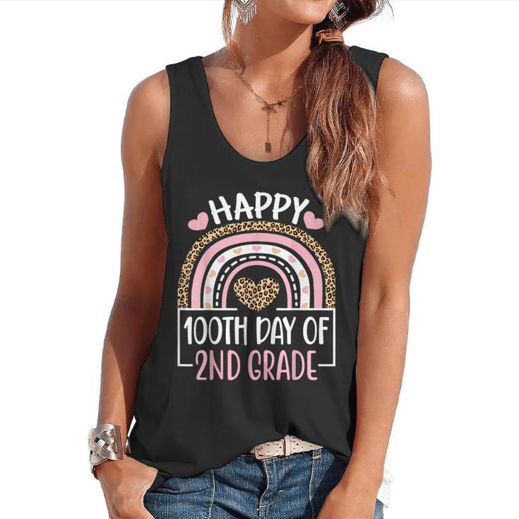 100th Day Of 2nd Grade 100 Days Of School Teacher Flowy Tank