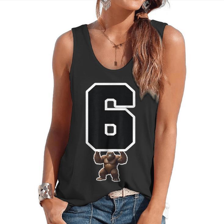 6 7 Matching Teachers Halloween Costume Gorilla Flowy Tank