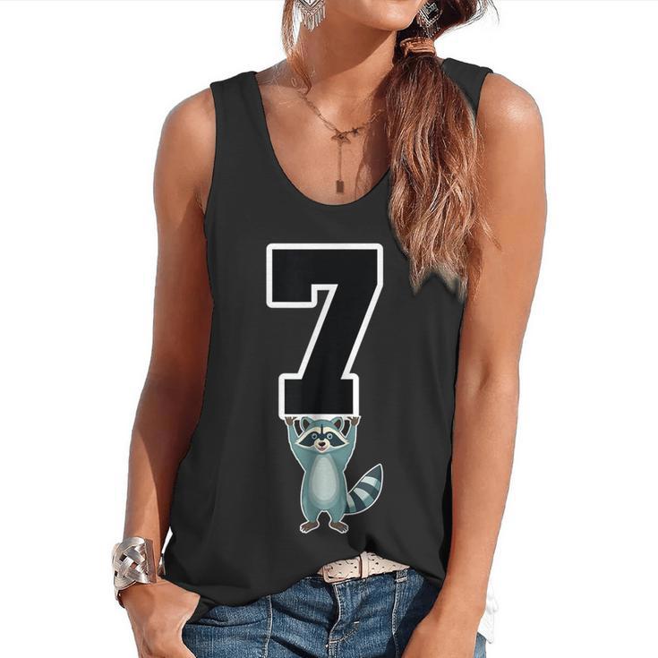 6 7 Matching Teachers Halloween Costume Raccoon Flowy Tank