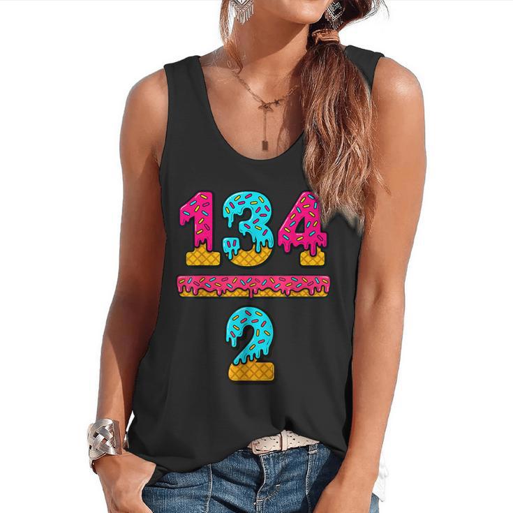 67 Ice Cream Drip Meme Division Math Teacher Gen Alpha Slang Flowy Tank