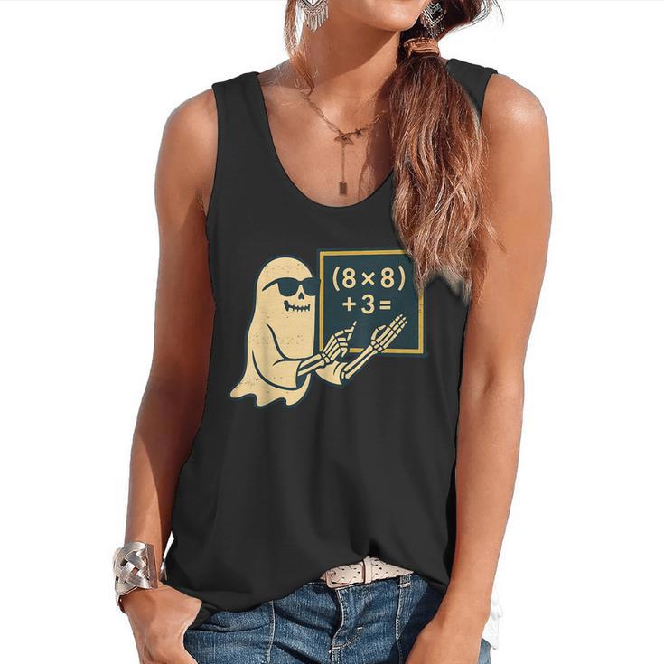67 Teacher Halloween Skeleton Ghost Six Seven Meme Math Flowy Tank