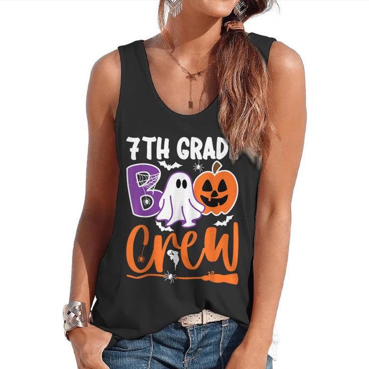 7th Grade Boo Crew Teacher Student Halloween Costume Flowy Tank