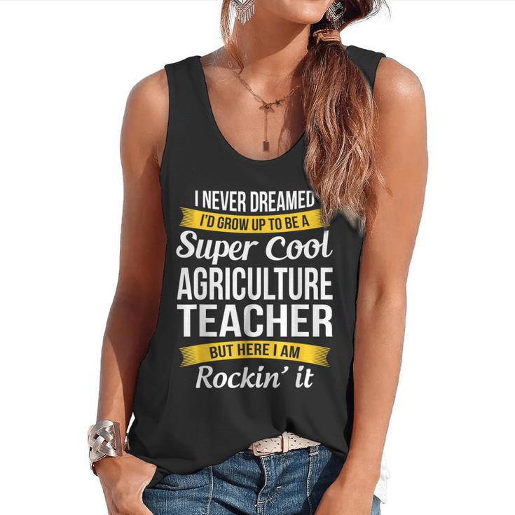 Agriculture Teacher Appreciation AG Teacher Flowy Tank